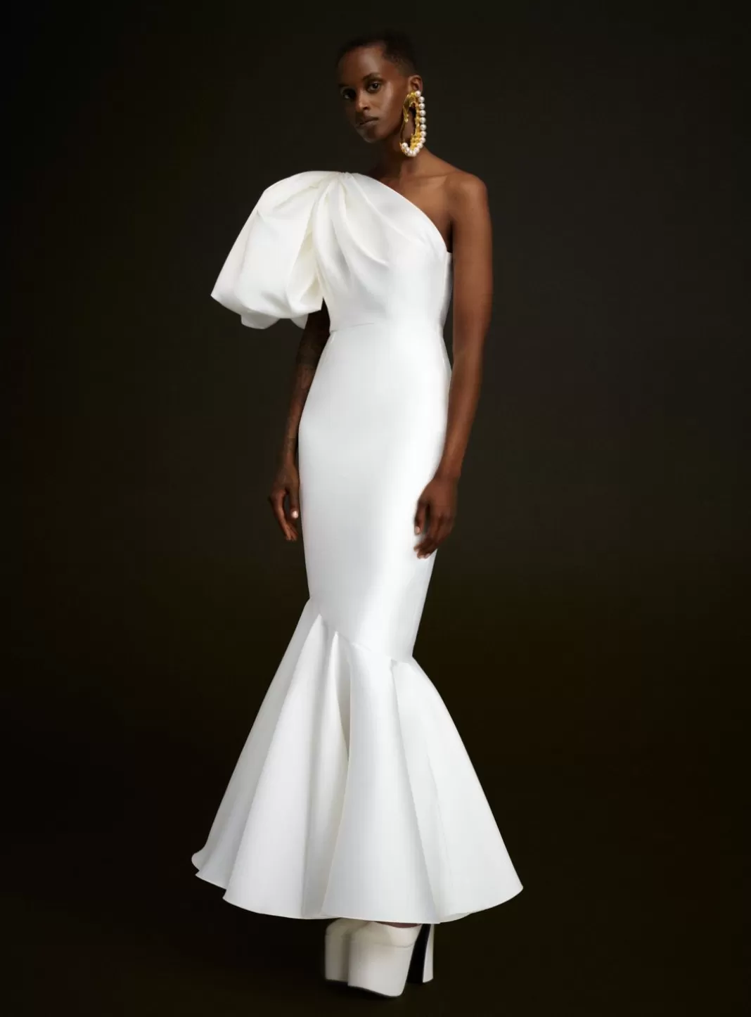 Solace London Bridal^The Summer Maxi Dress In Cream