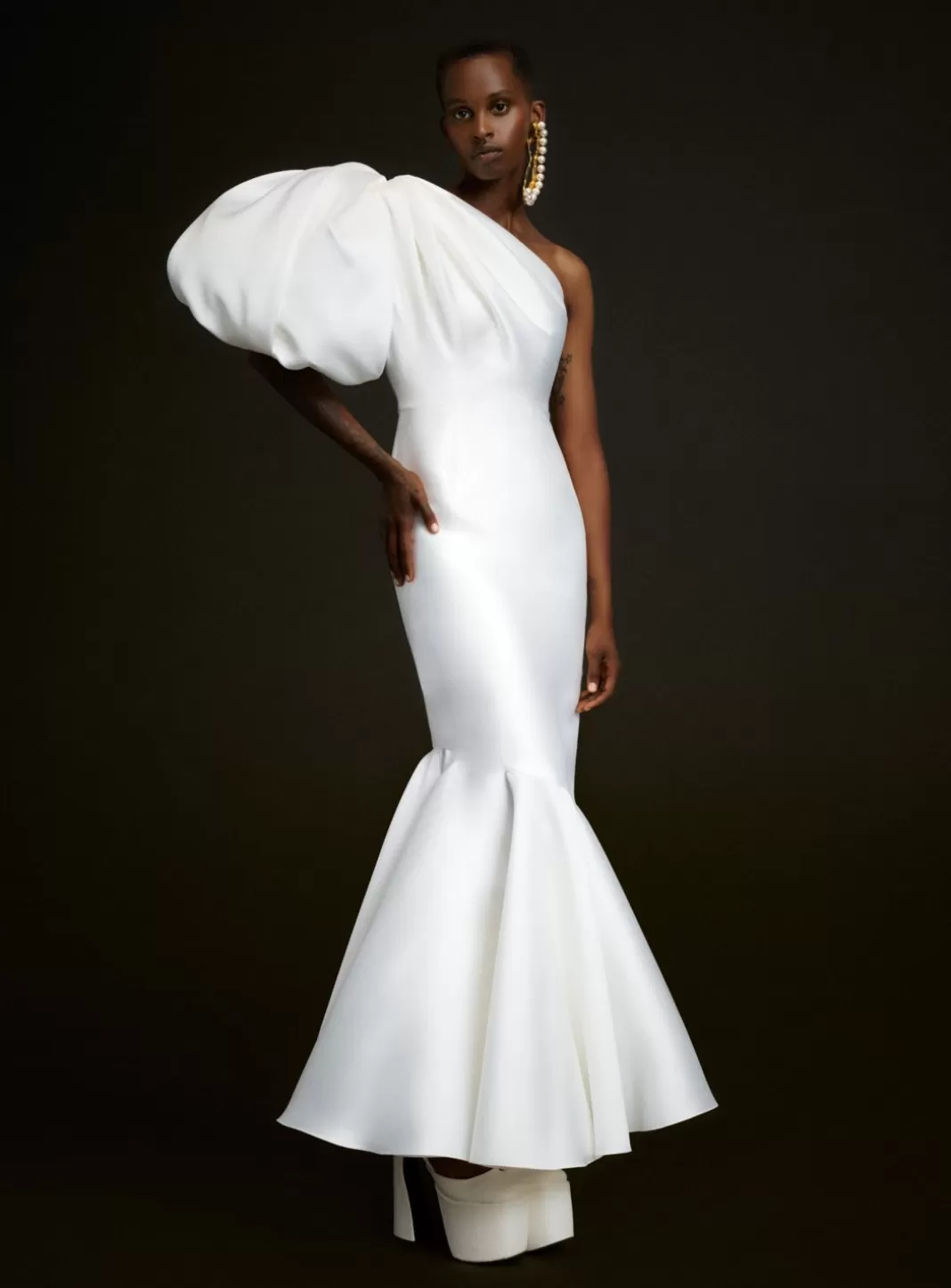 Solace London Bridal^The Summer Maxi Dress In Cream