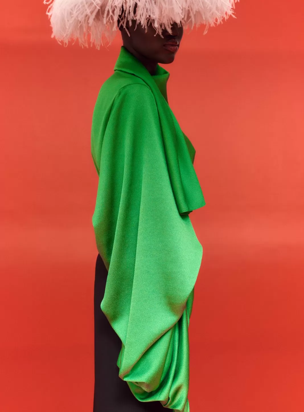 Solace London Modest^The Tala Top In Bright Green