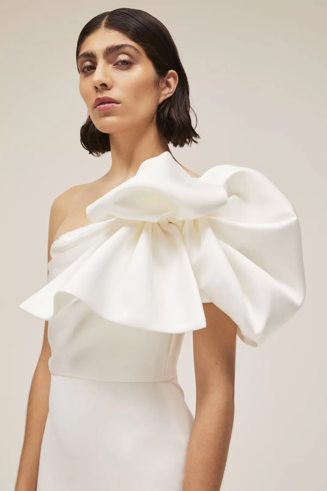 Solace London Bridal^The Tianah Dress In Cream