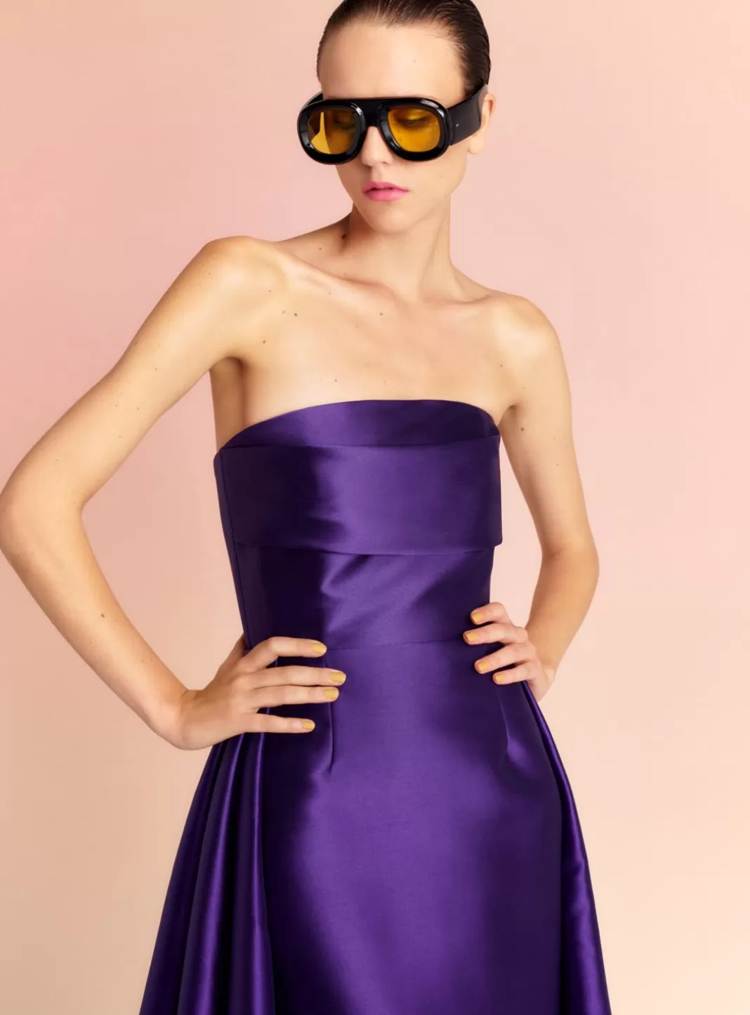 Solace London Dresses^The Tiffany Maxi Dress In Amethyst