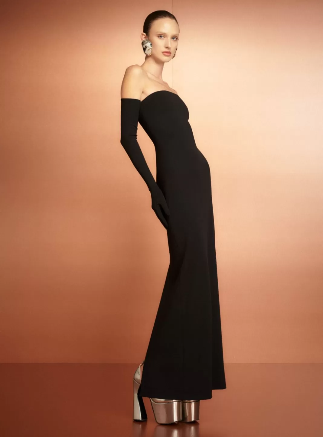 Solace London Dresses^The Tullia Maxi Dress In Black