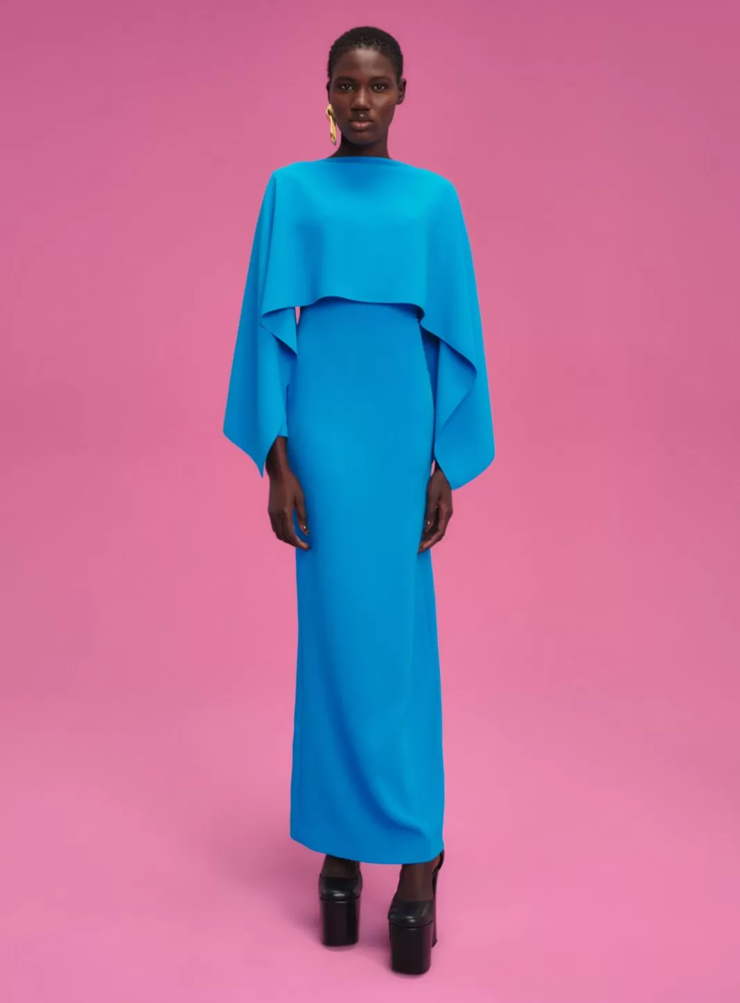 Solace London Dresses^The Yael Maxi Dress In Azure