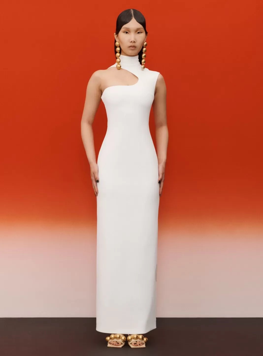 Solace London Bridal^The Yara Maxi Dress In Cream