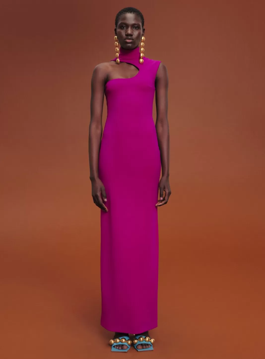 Solace London Dresses^The Yara Maxi Dress In Purple